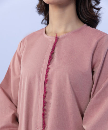 Sapphire - Solid Chambray Shirt