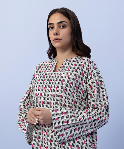 Sapphire - Printed Khaddar Shirt