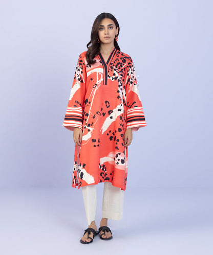 Sapphire - Printed Khaddar Shirt