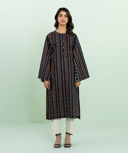 Sapphire - Printed Khaddar Shirt