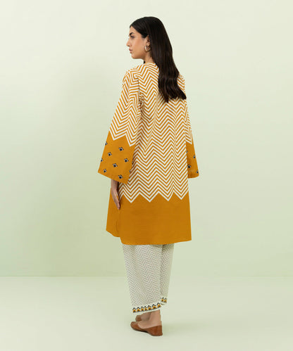 Sapphire - Printed Khaddar Shirt