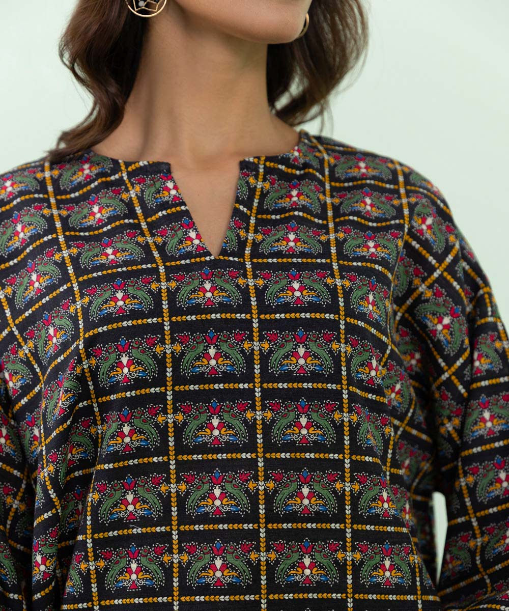 Sapphire - Printed Khaddar Shirt