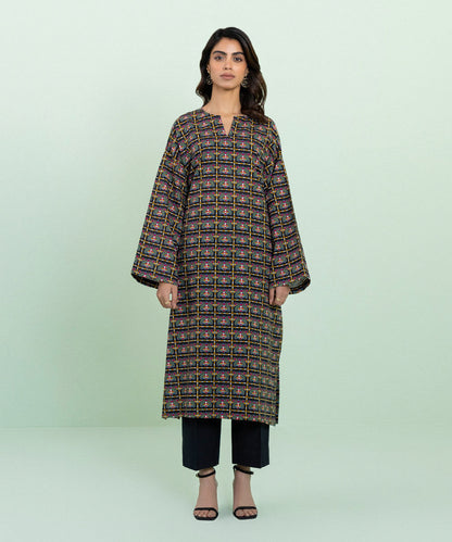 Sapphire - Printed Khaddar Shirt