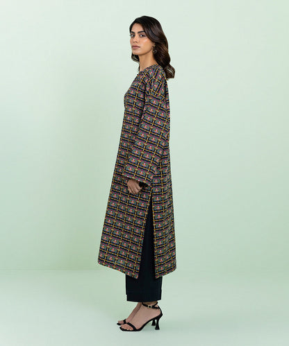 Sapphire - Printed Khaddar Shirt