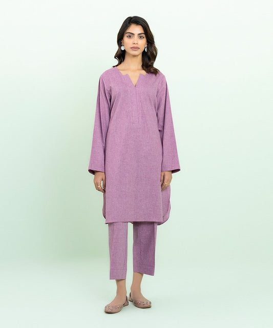 Sapphire - 2 Piece - Solid Cotton Suit