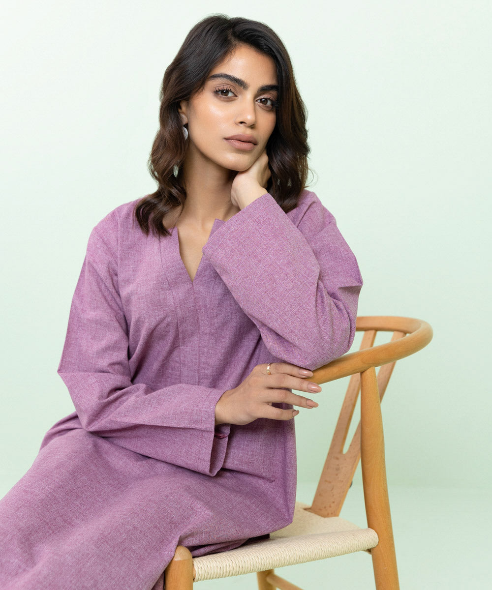 Sapphire - 2 Piece - Solid Cotton Suit