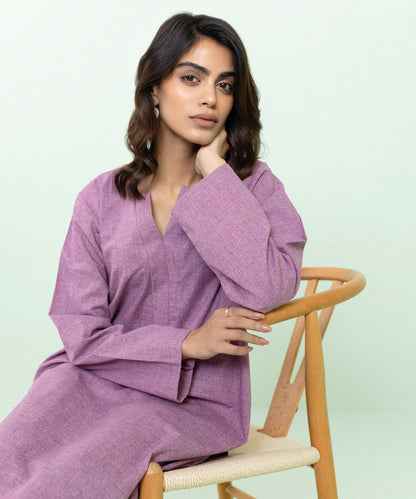 Sapphire - 2 Piece - Solid Cotton Suit