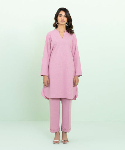 Sapphire - 2 Piece - Solid Mélange Suit