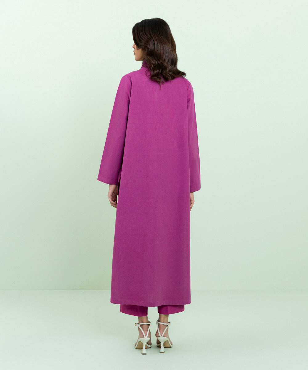 Sapphire - Solid Mélange Shirt