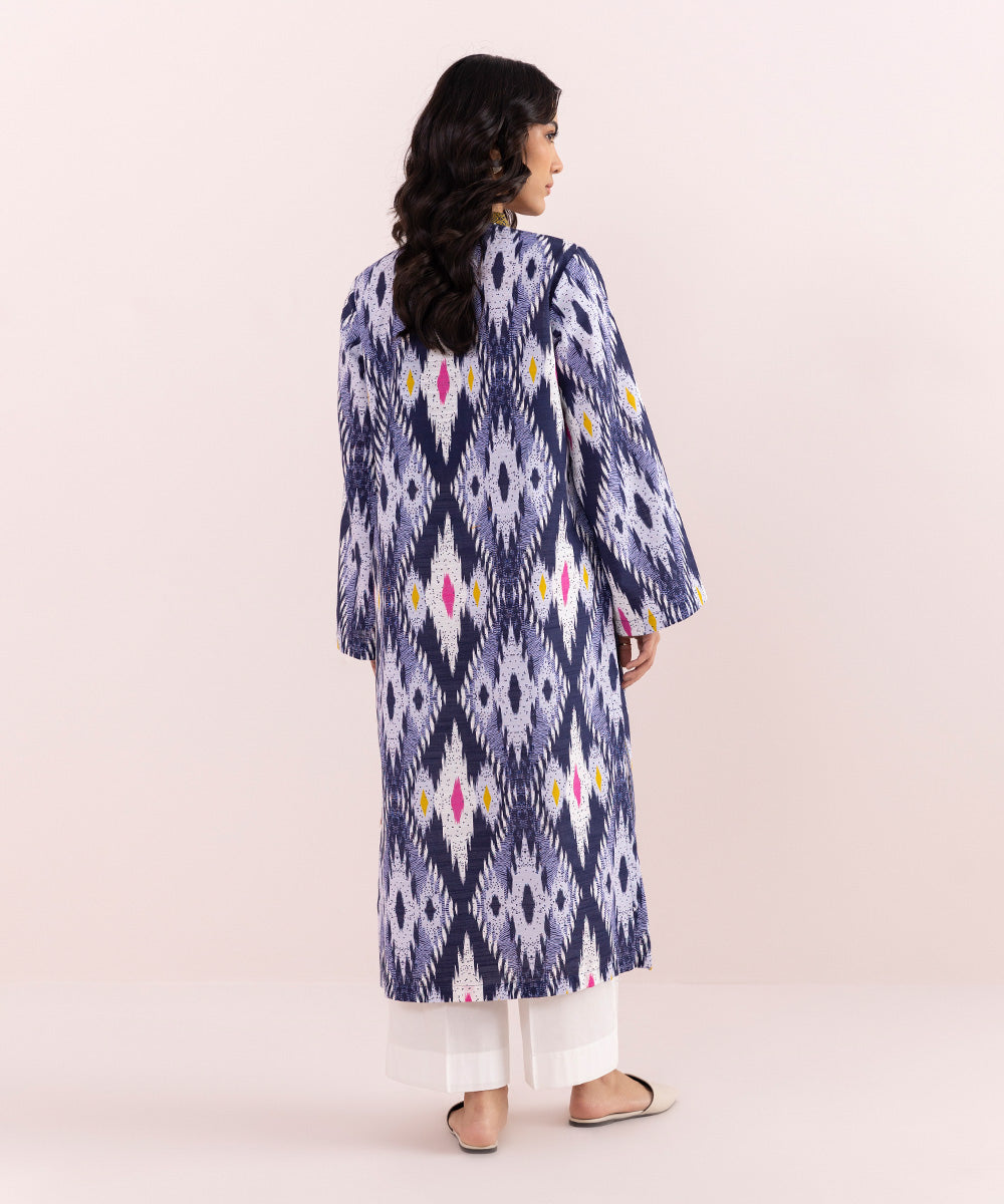 Sapphire - Printed Khaddar Shirt