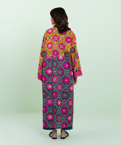 Sapphire - Printed Khaddar Jacket
