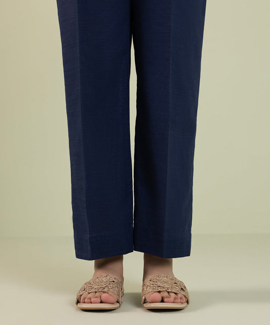 Sapphire - Recycled Cotton Straight Pants