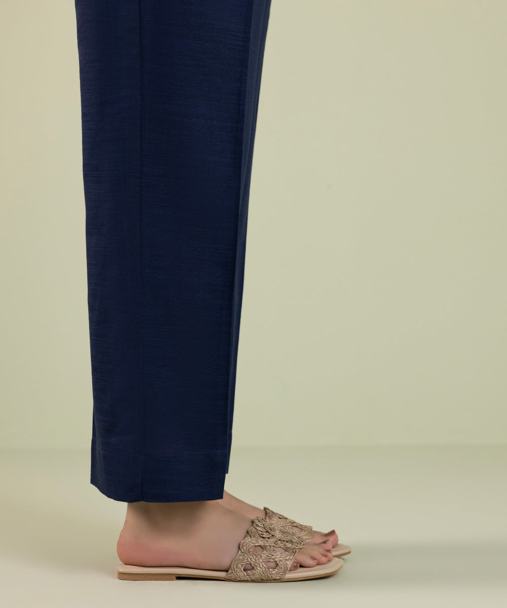 Sapphire - Recycled Cotton Straight Pants