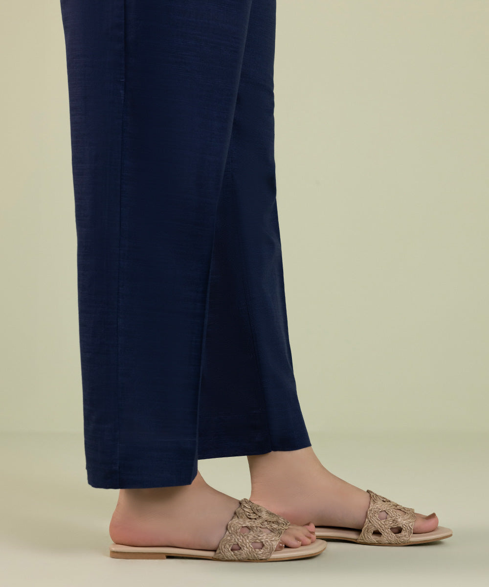 Sapphire - Recycled Cotton Straight Pants