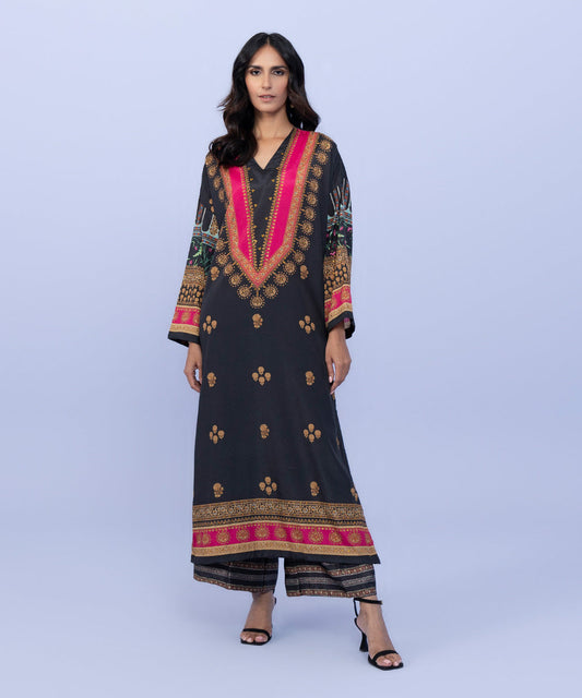 Sapphire - Printed Silk Shirt