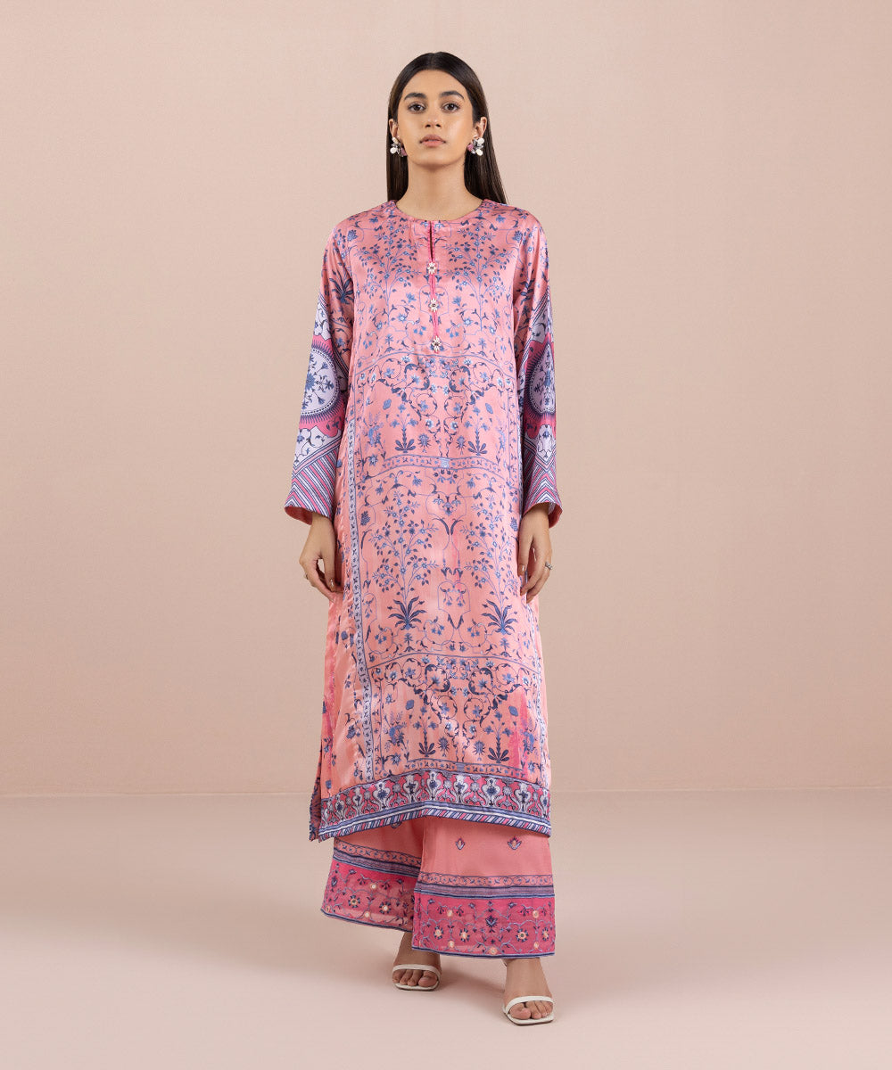 Sapphire - Printed Silk Shirt