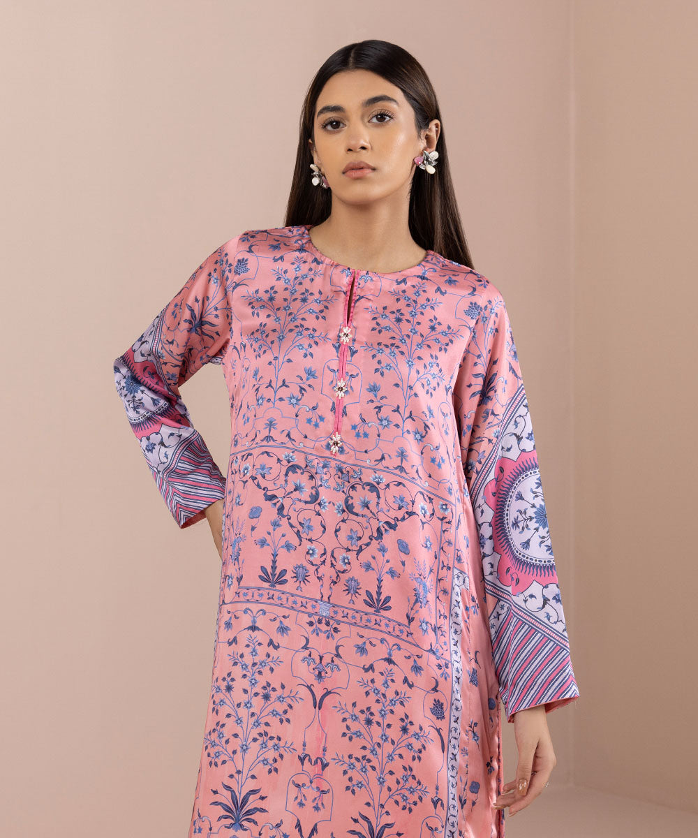 Sapphire - Printed Silk Shirt