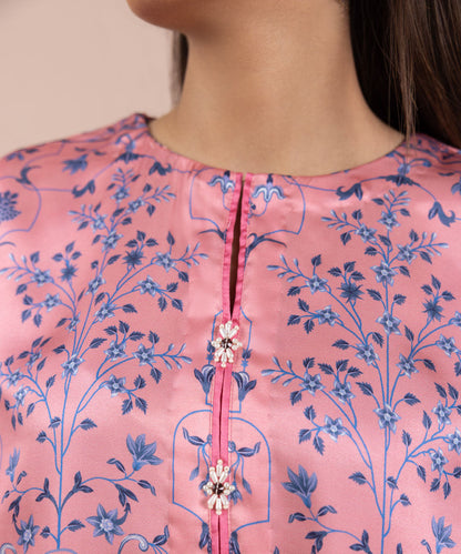 Sapphire - Printed Silk Shirt