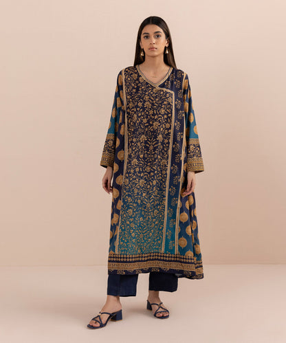 Sapphire - Printed Silk Shirt