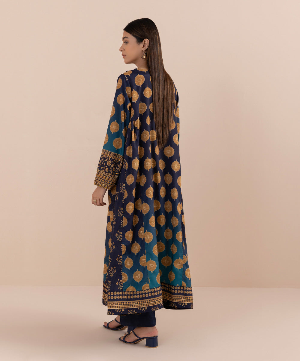 Sapphire - Printed Silk Shirt