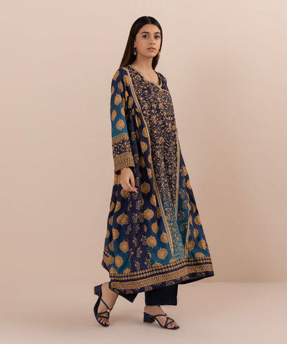 Sapphire - Printed Silk Shirt