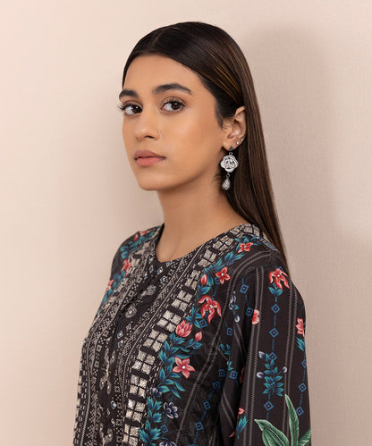 Sapphire - Printed Silk Shirt