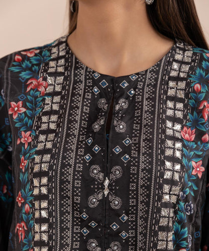 Sapphire - Printed Silk Shirt