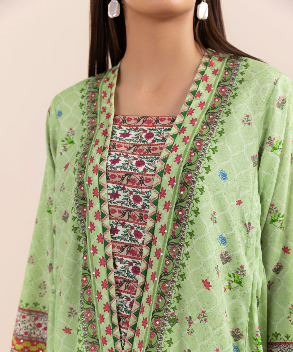 Sapphire - Printed Silk Shirt