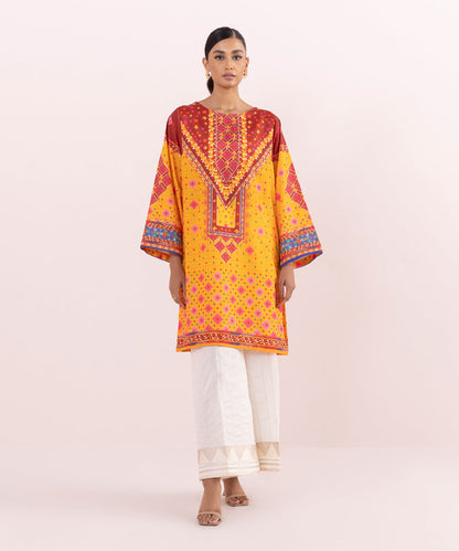 Sapphire - Printed Silk Shirt