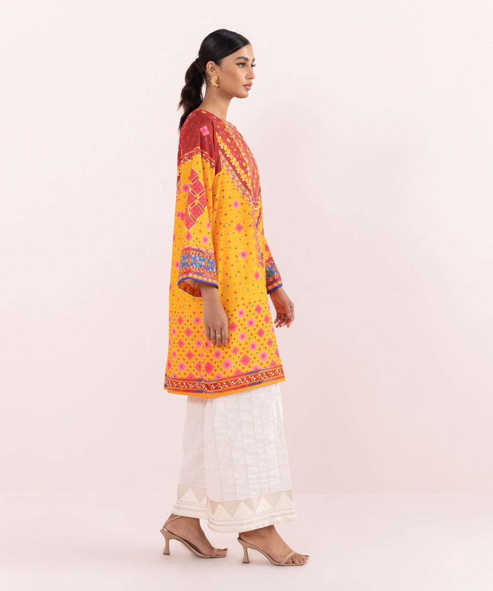 Sapphire - Printed Silk Shirt