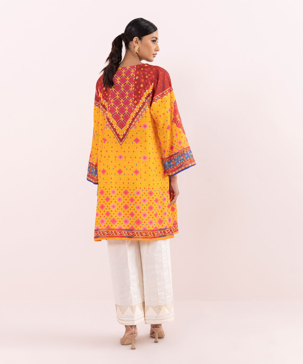 Sapphire - Printed Silk Shirt