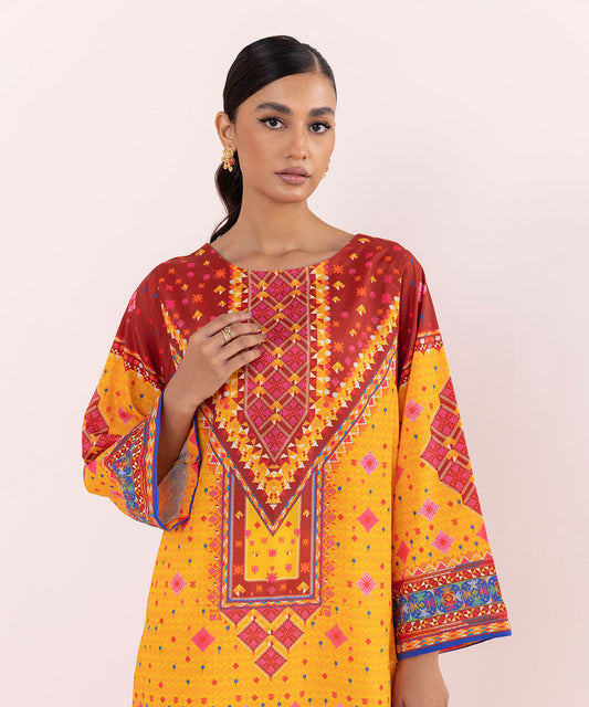 Sapphire - Printed Silk Shirt