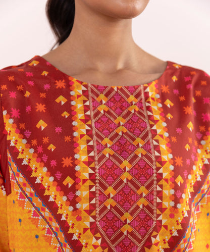 Sapphire - Printed Silk Shirt