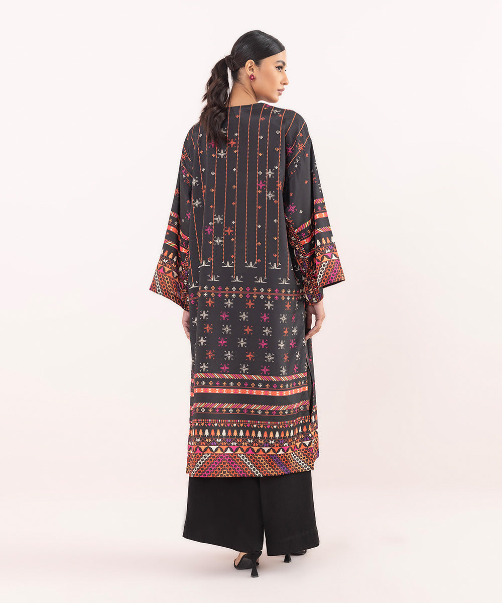Sapphire - Printed Silk Shirt