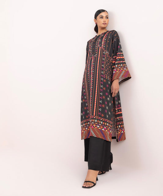 Sapphire - Printed Silk Shirt