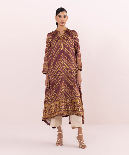 Sapphire - Printed Silk Shirt