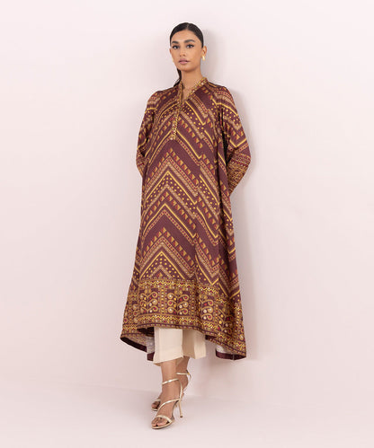 Sapphire - Printed Silk Shirt