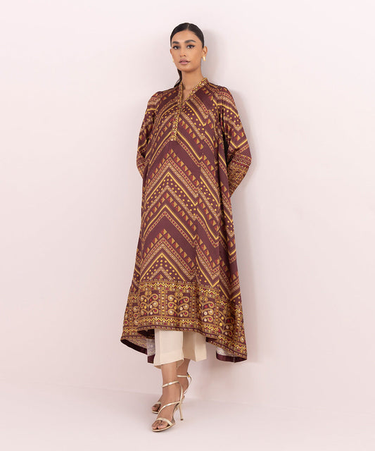 Sapphire - Printed Silk Shirt