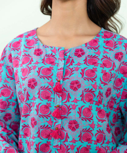 Sapphire - Printed Khaddar Shirt