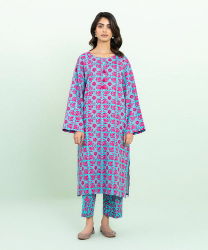 Sapphire - Printed Khaddar Shirt