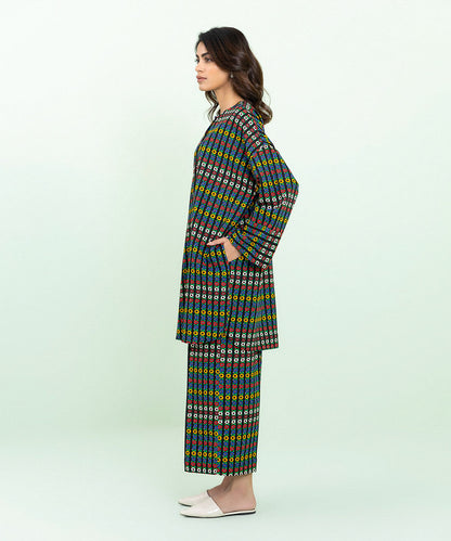 Sapphire - Printed Khaddar Shirt