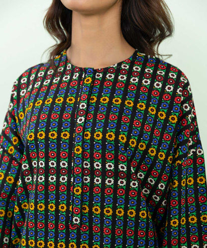 Sapphire - Printed Khaddar Shirt