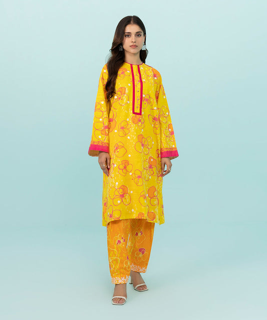Sapphire - Embroidered Khaddar Shirt
