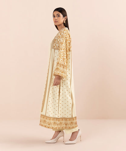 Sapphire - 2 Piece - Printed Silk Suit