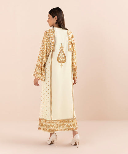 Sapphire - 2 Piece - Printed Silk Suit