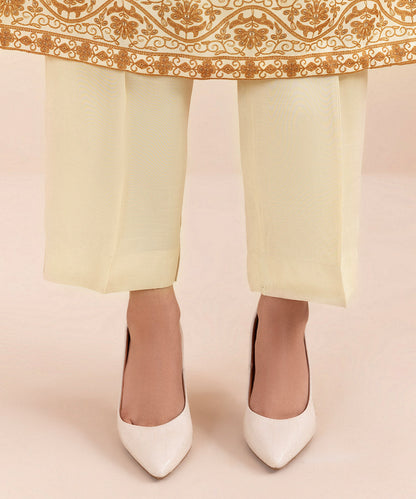 Sapphire - 2 Piece - Printed Silk Suit