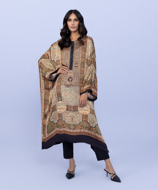 Sapphire - Printed Silk Shirt