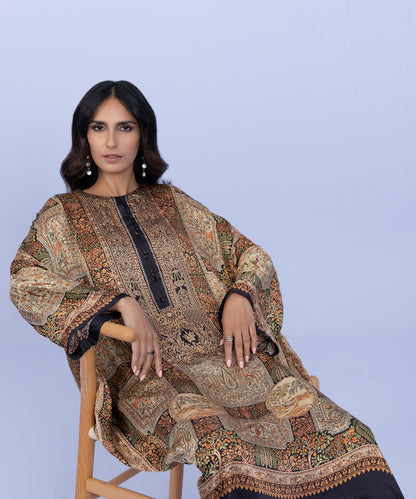 Sapphire - Printed Silk Shirt