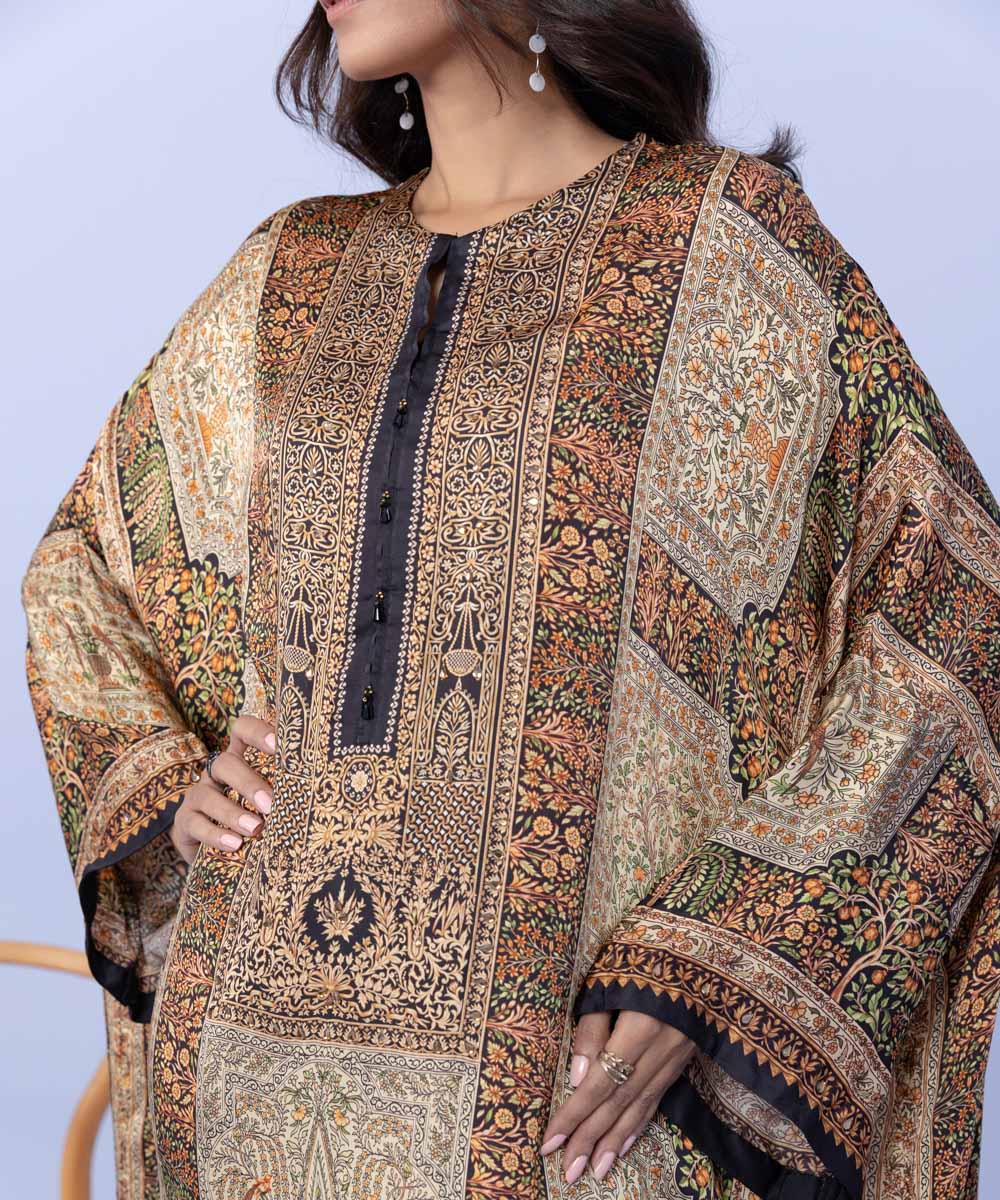 Sapphire - Printed Silk Shirt