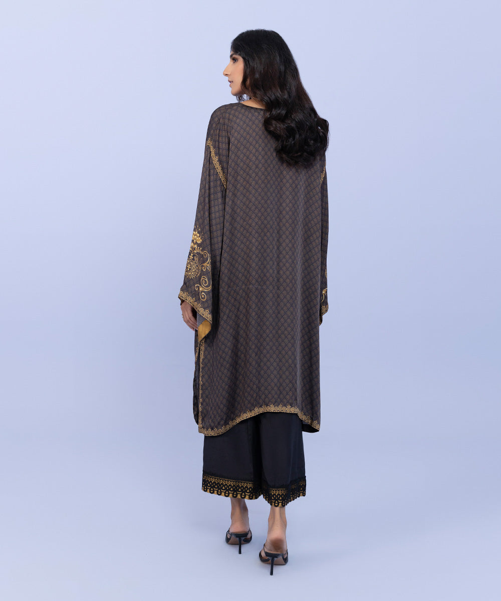 Sapphire - 2 Piece - Printed Silk Suit
